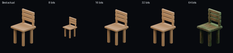 Silla 43, Best junto a 8, 16, 32 y 64